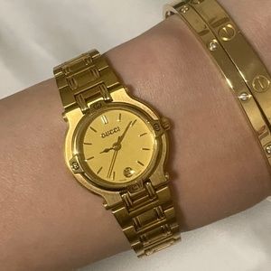 Rare Gucci Gold Plated Quartz 9200L